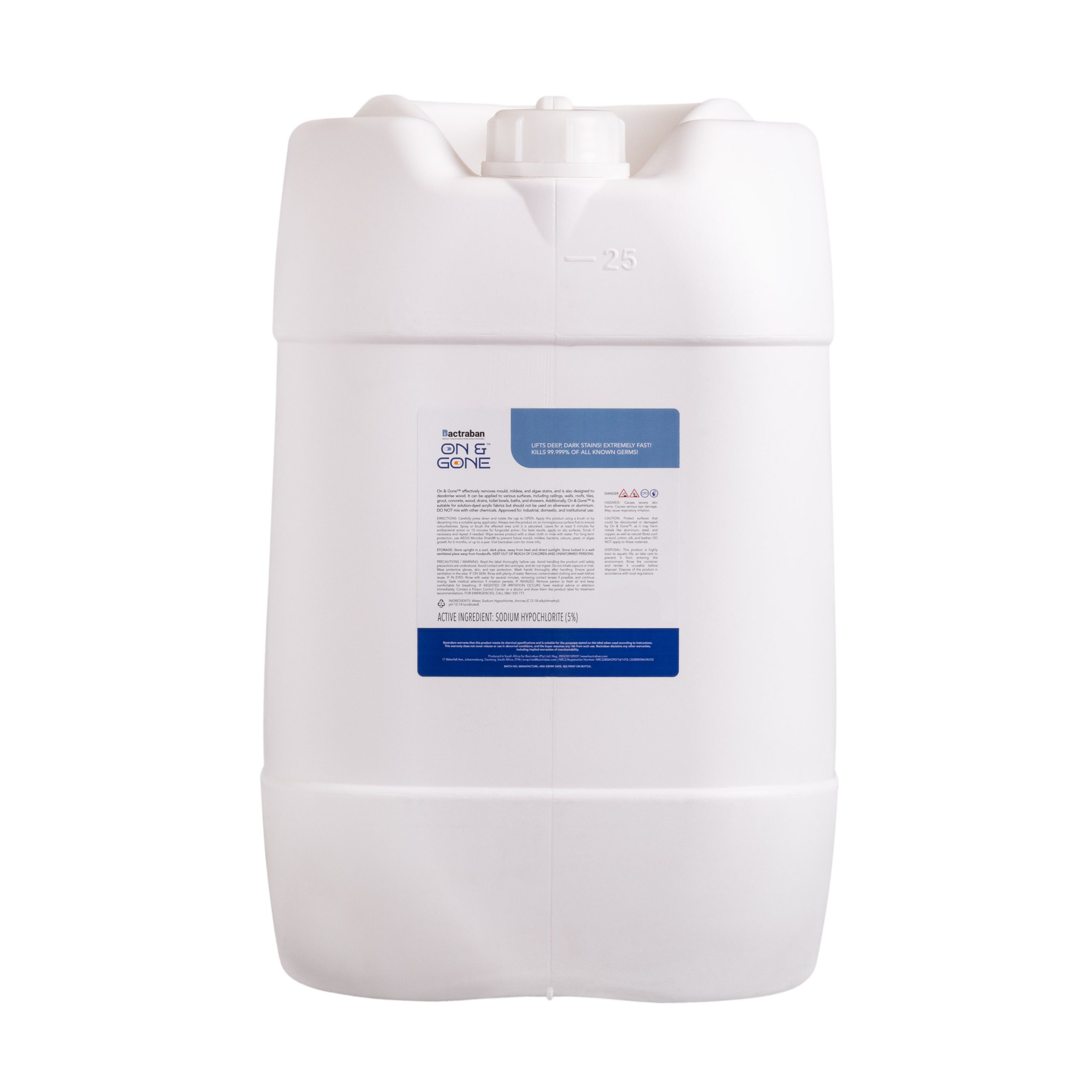 On & Gone Mould Stain Remover (25L) - Image 2